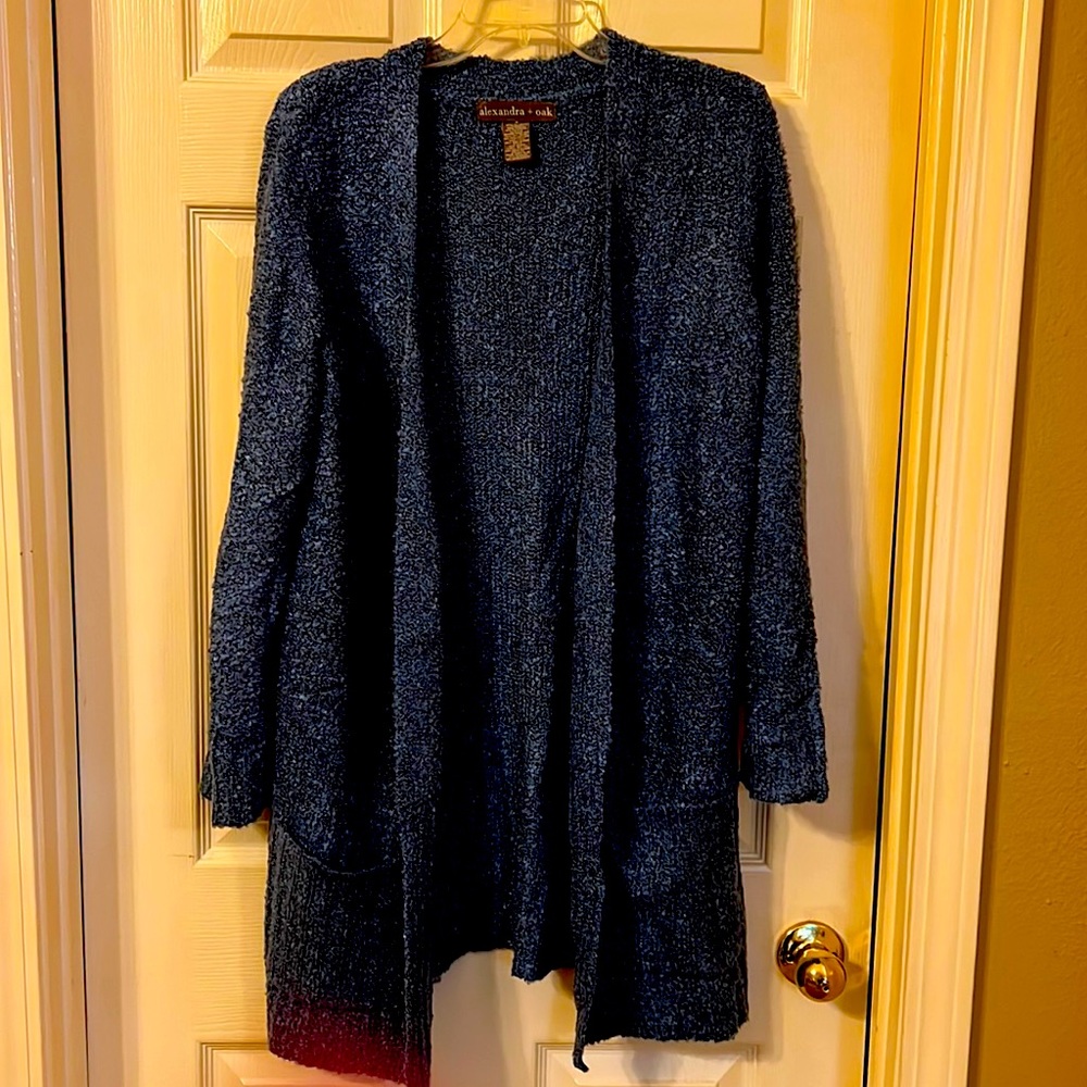 Alexander & Oak Dark Blue Cardigan